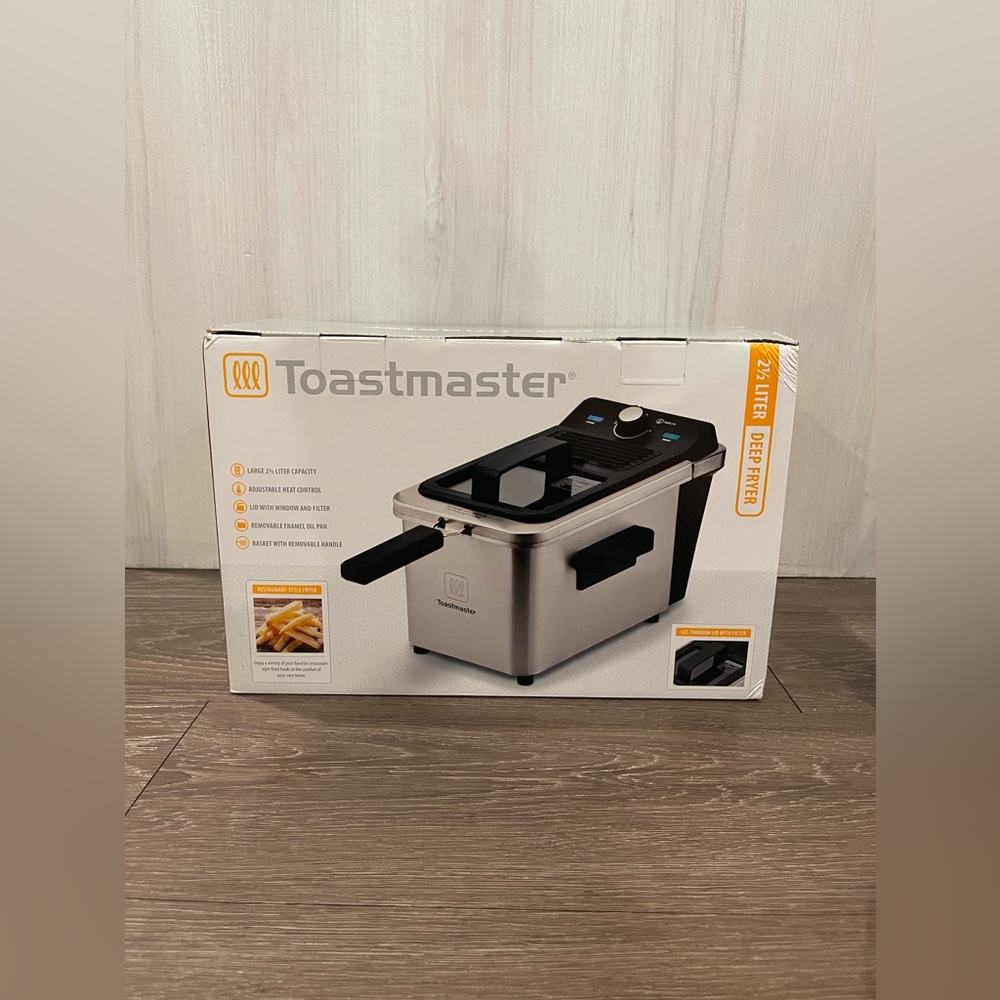 Toastmaster Deep Fryer 2.5 litre Stainless Steel